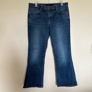 Calvin Klein Flare Jeans Medium Wash Stretch Women's Size 14x30